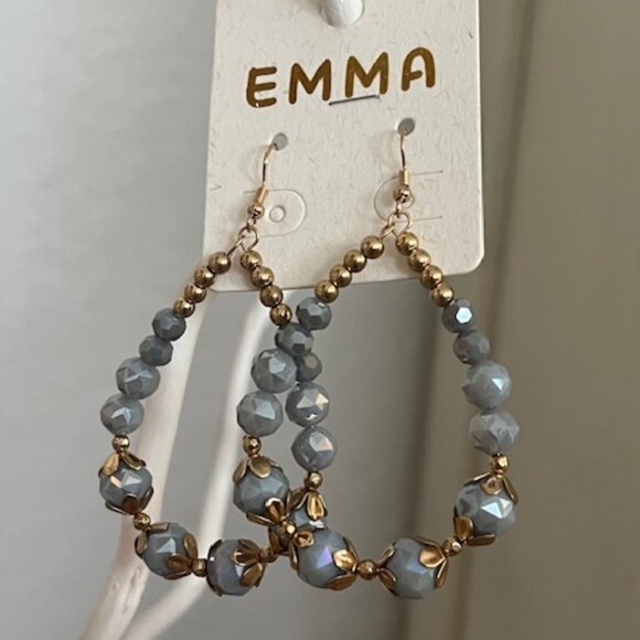 Emma Jewelry - ⚡ 3 for $15  Beaded Tear Drop Earrings - NWOT